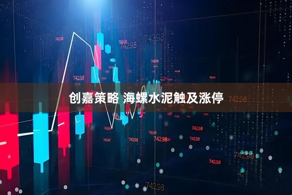 创嘉策略 海螺水泥触及涨停