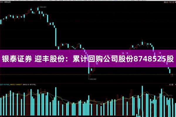 银泰证券 迎丰股份：累计回购公司股份8748525股